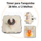 Timer para Tanquinho 28 minutos c/ 2 molhos - COLORMAQ Timer para Tanquinho 28 minutos c/ 2 molhos - COLORMAQ