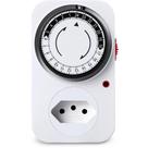 Timer Temporizador Analógico 10A 2P+T Bivolt Elgin Timer Temporizador Analógico 10A 2P+T Bivolt Elgin