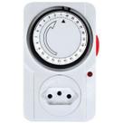 Timer Temporizador Analógico Plug Liga E Desliga Aparelhos Bivolt