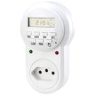 Timer Temporizador Digital Liga /desliga Aparelhos Bivolt Exatron Plugue Segundos