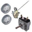 Timer + Termostato + Botões Forno Fischer Fit