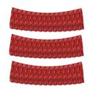 Tinsel Garland Mandala Crafts Red de 20 pés de comprimento para árvore de Natal Tinsel Garland Mandala Crafts Red de 20 pés de comprimento para árvore de Natal