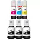 Tinta 504 3BK 1C 1M 1Y REF.EPS114 - TANK Tinta 504 3BK 1C 1M 1Y REF.EPS114 - TANK