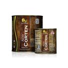 Tinta Aço Corten Original - Mini Kit Completo 1,125ml para Acabamento Decorativo Tinta Aço Corten Original - Mini Kit Completo 1,125ml para Acabamento Decorativo