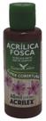 Tinta Acrílica 60ml Fosca - 526 Marrom Escuro Acrilex Tinta Acrílica 60ml Fosca - 526 Marrom Escuro Acrilex
