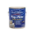 Tinta Acrílica Amarelo Canário Econômica - Galão 3,6 Litros - Eucatex - Para Pintura Interna