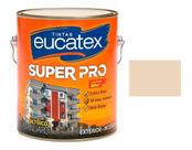 Tinta Acrilica Areia Semi Brilho Super Pro Eucatex 3,6lt