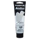 Tinta Acrilica Arts p/ Tela Metalica Corfix 120ml 140 Prata Tinta Acrilica Arts p/ Tela Metalica Corfix 120ml 140 Prata