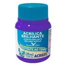 Tinta Acrílica Brilhante Acrilex Violeta 37ML