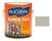 Tinta Acrilica Cinza Urbano Semi Brilho Super Pro Eucatex 3,6lt