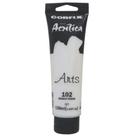 Tinta Acrílica Corfix Arts 120ml Branco Titânio 102 Gr 1