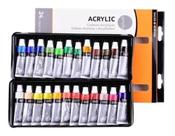 Tinta Acrílica Daler Rowney 12ml 24 Bisnagas Tinta Acrílica Daler Rowney 12ml 24 Bisnagas