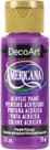 Tinta acrílica DecoArt Americana 60ml roxa não tóxica