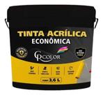 Tinta Acrílica Econômica Crcolor 3,6l Antimofo Rosa 3.6kgs