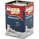 Tinta Acrílica Extra Gelo Fosco 18L - Maza