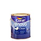 Tinta Acrílica Fosca Branco Creme de Pintura 3,2L - Coral