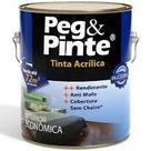 Tinta Acrílica Fosca Econômica 3,6 Litros - PEG & PINTE - EUCATEX