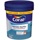 Tinta Acrílica Fosca Rende Muito 20 Litros Concentrada Coral Branco