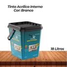 Tinta Acrílica Interna Colorvil Original 18 Litros AntiMofo Alta Resistencia-Secagem Rápida-S/Cheiro
