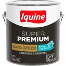 Tinta Acrilica Iquine Fosco Super Premium 3,6L Branco Neve
