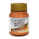 Tinta Acrílica Metálica 37ml Metal Colors Acrilex - 534 COBRE Tinta Acrílica Metálica 37ml Metal Colors Acrilex - 534 COBRE