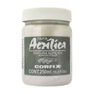 Tinta Acrílica Metálica Corfix 250ml Branco Iridescente 146