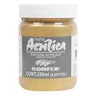 Tinta Acrílica Metinta 250ml 141 Ouro Iridescente Corfix