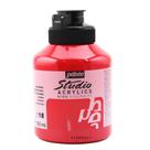 Tinta Acrílica para Tela Pebeo Stúdio 500ml Carmin 18