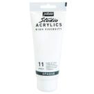 Tinta Acrílica Pébéo 100ml 11 Titanium White