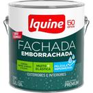 Tinta Acrilica Premium Iquine Fachada Emborrachada 3,6L Branco Neve