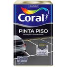 Tinta Acrílica Premium Para Piso Fosco Cinza Médio 18 Litros - CORAL
