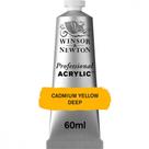 Tinta Acrílica Professional Winsor 60ml 111 Cad Yellow Deep