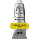 Tinta Acrílica Professional Winsor 60ml 113 Cad Yellow Light