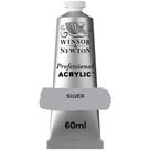Tinta Acrílica Professional Winsor & Newton 60ml 617 Silver Tinta Acrílica Professional Winsor & Newton 60ml 617 Silver