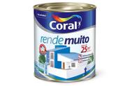 Tinta Acrílica Rende Muito Fosco Branco 900ml