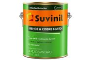 Tinta Acrílica Standard Rende e Cobre Muito Fosco Branco 3,6 Litros