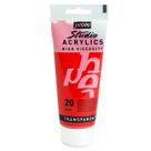 Tinta Acrílica Studio 100ml Pébéo 20 Quinacridone Scarlet