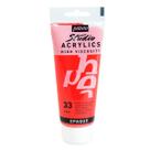 Tinta Acrílica Studio 100ml Pébéo 33 Cad Red