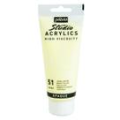 Tinta Acrílica Studio 100ml Pébéo 51 Bright Yellow