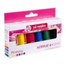 Tinta Acrilica Talens Art Creation c/ 6 Cores Primaria