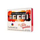 Tinta Acrílica Talento Tons Quentes Com 5 Cores 20 Ml Cada Tinta Acrílica Talento Tons Quentes Com 5 Cores 20 Ml Cada