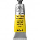 Tinta Acrílica Winsor & Newton Galeria 60ml Cadmium Yellow Medium Hue