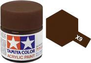 Tinta Acrílica X9Brown Tamiya 81509