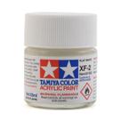 Tinta Acrílica Xf-2 Flat Branco 23 Ml Tamiya 81302