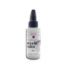 Tinta Acrylic Color 30ml Metalica 0408-branco