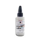 Tinta Acrylic Color 30ml Metalica 0408-branco
