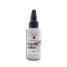 Tinta Acrylic Color 30ml Metalica 0408-branco