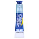 Tinta Acrylic Colors Acrilex 20ml 347 Azul Cerúleo