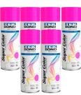Tinta Aerossol Rosa Fluorescente 350 Ml/250G KIT 6