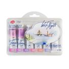 Tinta Aquarela Nevskaya White Nights Rose Flowers 6 Tubos